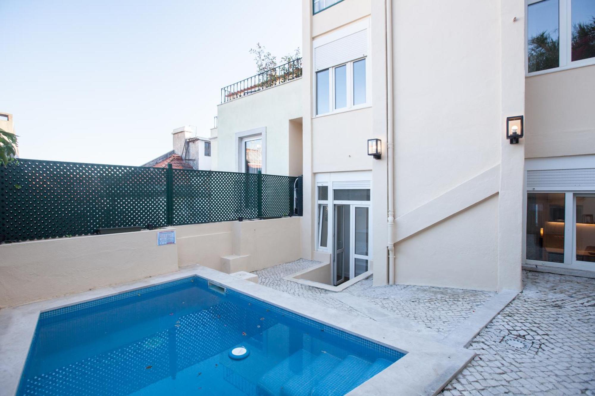 Flh Graca Charming Duplex With Small Pool Lissabon Exterior foto