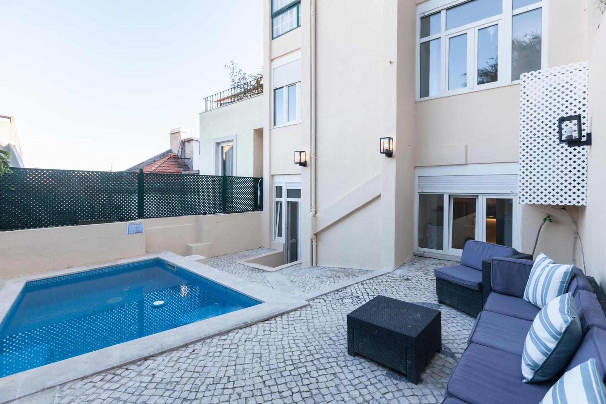 Flh Graca Charming Duplex With Small Pool Lissabon Exterior foto